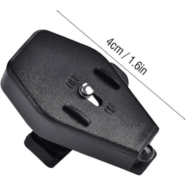 1 Par Clip-on Briller Lommelygte Mini Led Fleksibel Justerbar Klip Til Læsning Bog Udendørs Fiske