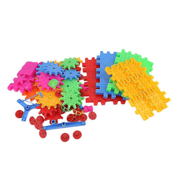 81 osaa Sähköinen Magic Gears -palikat 3D