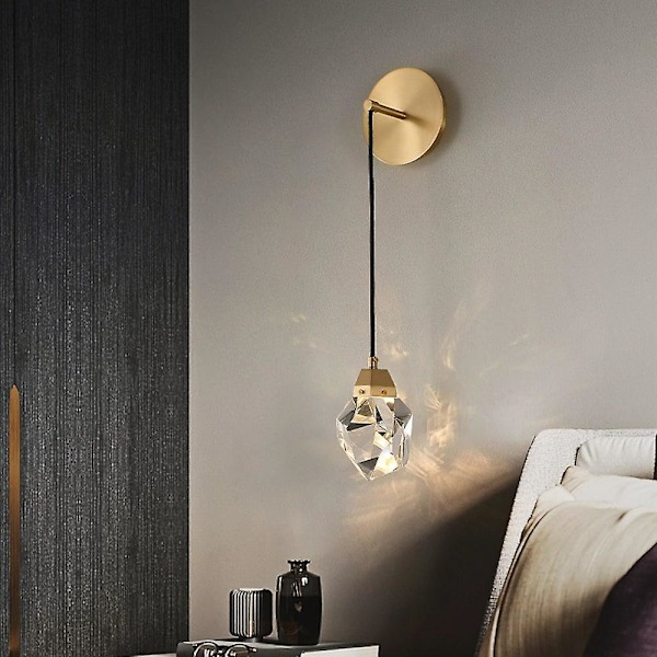 Led væglamper dæmpbare moderne nordisk stil fladmonteret