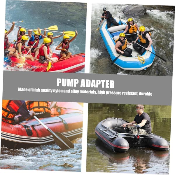 Luftventiladapter pumpehoved til oppustelig båd kajak Sup paddle board luftpumpe tilbehør stik
