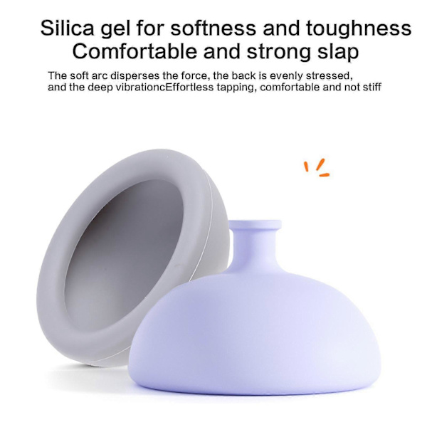 Til Bryst Percussion Cup (Stor) - Bryst Fysioterapi Cup, Slemfjerner Transparent
