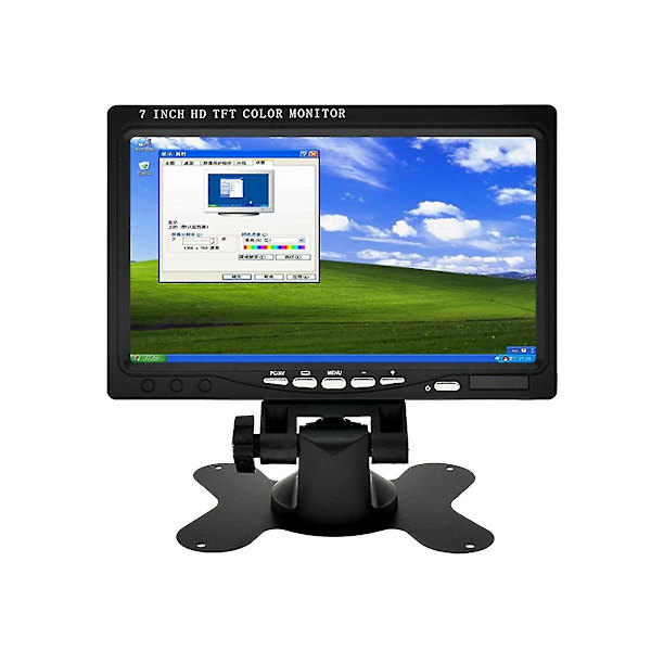 7-tums bil-VGA-monitor HD-bakkamera-monitor videobakkamera biltillbehör