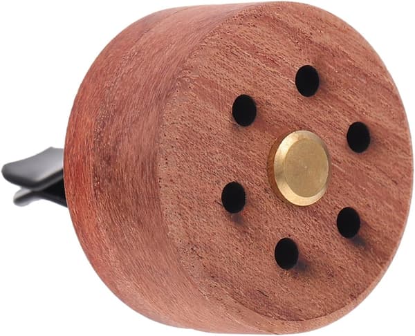 Skrivebordsrøgelsesdiffuser Bil Aromaterapi Træ Parfume Ornament Æterisk Olie Diffuser