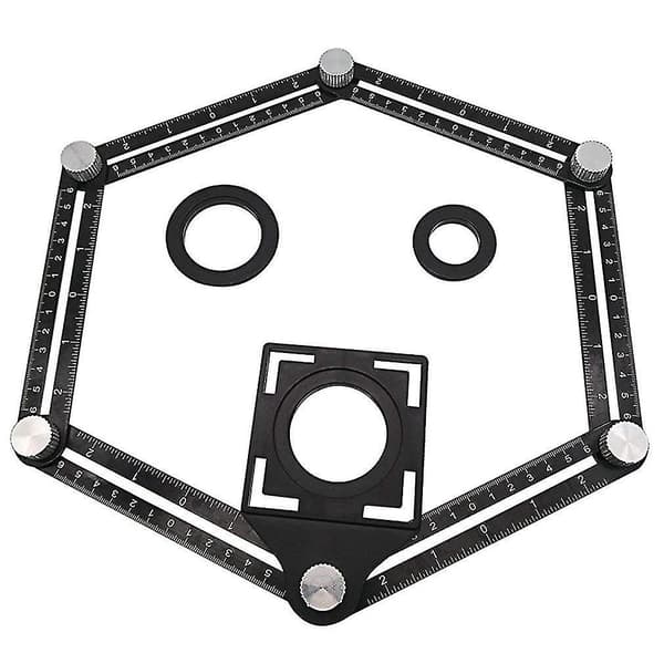 Sekskantet vinkelmåler i aluminiumlegering