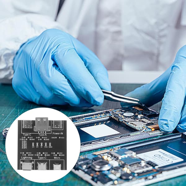 USB-kabeltester USB-C-tester Datakabelkontroller Kortslutningstestkort