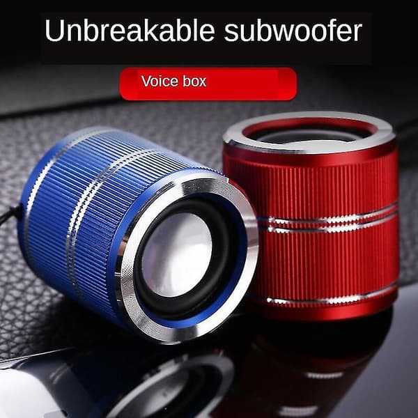 Super Mini Trådløs Bluetooth Højttaler 3D Stereo TWS