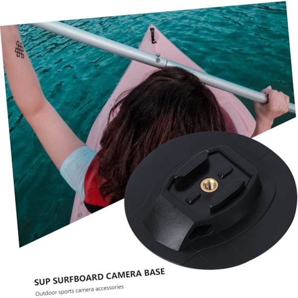 2 st Robusta Surfbräda Kamerafäste Självhäftande Bas Utomhussporttillbehör Enkel Installation