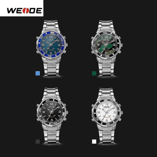 Weide Herrklocka Casual LED-display Sport Vattentät