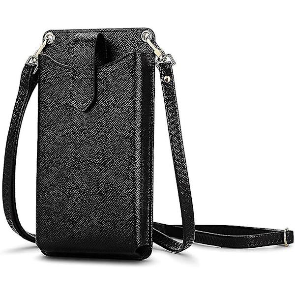 Lille Crossbody Mobiltelefonpung Til Kvinder, Let Mini Skuldertaske Tegnebog