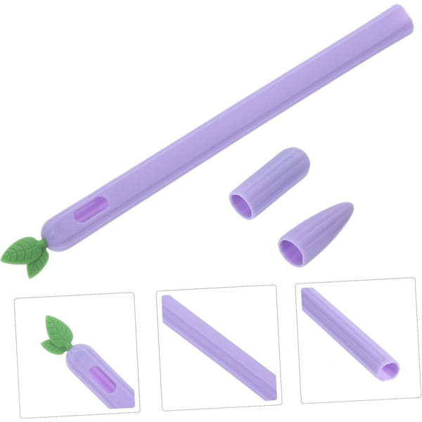 Silikon Penn Etui Blyant Generasjonsdeksel Blyant 2 Generasjonsdeksel