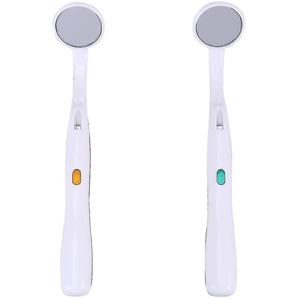 Plastic Mouth Mirror 2pcs Oral Dental Mirror Mouth Tooth Inspection Mirror