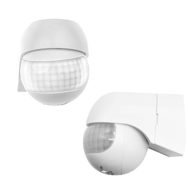 110v-230v Bevægelsesdetektor Bevægelsessensor Automatisk Infrarød Pir Sensor 180 Graders Drejelig Udendørs