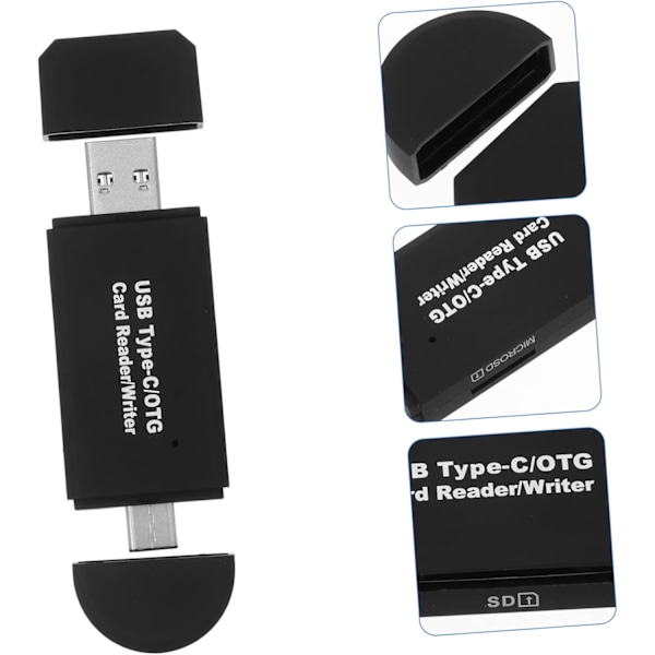 Micro Usb Writer Usb c Hukommelseskortlæser Usb-c Writer Laptop Konverter Multifunktionel Læser
