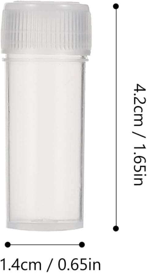 200 st 5 ml påfyllningsbara plastflaskor med läckagesäkra lock, reseprovflaskor