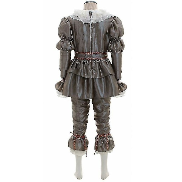 Horror It The Joker Pennywise Performance Kostume Sæt Mænd Uhyggelig Fancy M