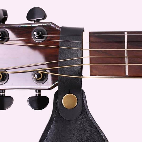 2st Gitarrhuvudrem Mikrofiber Fäst Gitarrhalsrem Robust Slitstark Säker Adapter för Musiker