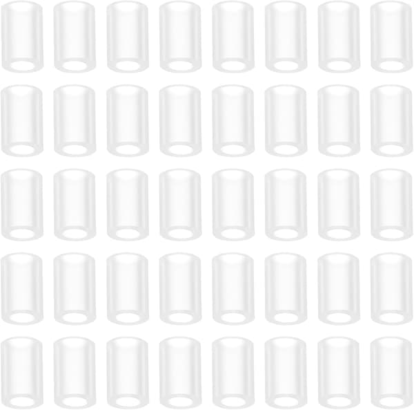 50 st gummirör gitarrpickupmonteringsrör 10x0,7 mm precisionspassning mångsidig användning