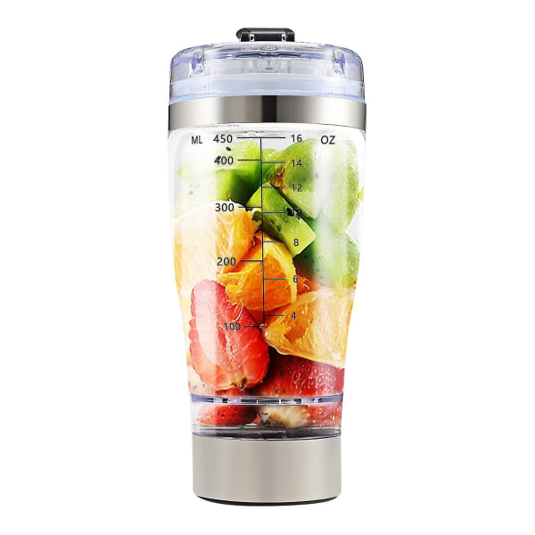 450ml Automatisk Bärbar Blanda Blender Batteridriven Själv Rörande Milkshakekopp Elektrisk Cof-yuhao