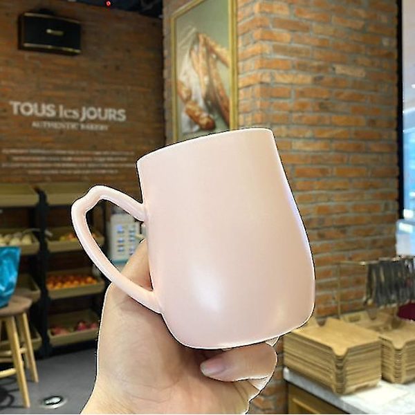 Søt liten kaffekrus for utendørs melk Sakura krus (rosa)