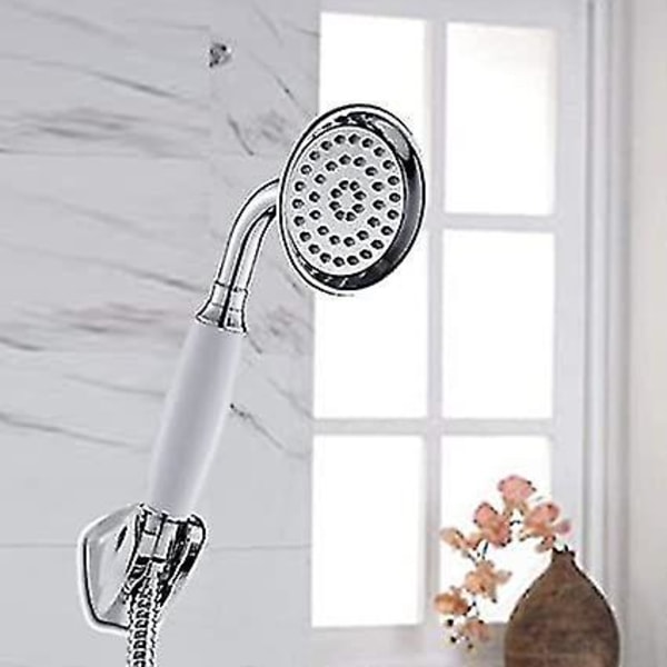 Classic Handheld Shower Head Ceramic Bathroom Water Saving