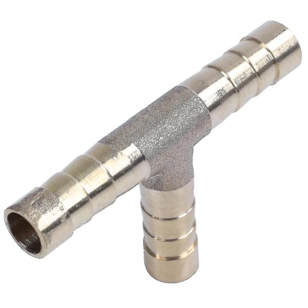 8mm T-formad slangkoppling för luft, gas, bränsle, vatten, bensin