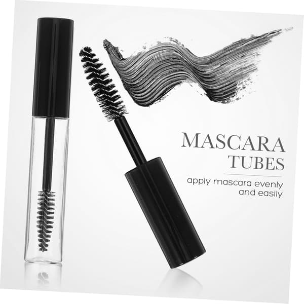 Tom Mascara Tube Beholdersæt 9 stk. 10 ml Sort Øjenvippebørste