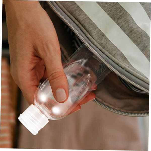 10 st 200 ml reseflaskor för husdjur, påfyllningsbara plastbehållare för schampo och duschkräm