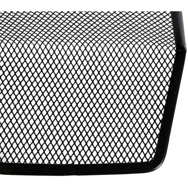 Metal L-formet Mesh Skrivebordsarrangør Bogstøtter Til Hylder Sort Bog Holder Bog