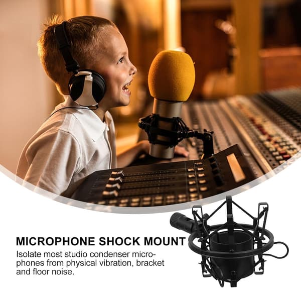 Universal mikrofonophæng Shockmount til mikrofonlegering mikrofonophæng