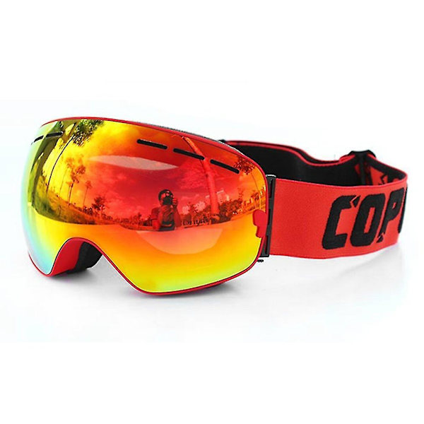 Copozz Skidglasögon Anti-Dimma Vuxen Snowboardglasögon