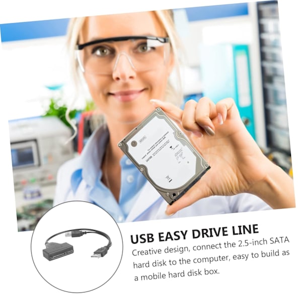 Till Usb-kabel Extern Hårddiskadapter Usb till Datakabel -tums Hdd-kabel