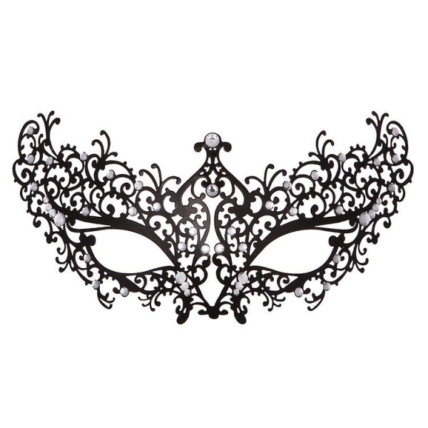 Maskerad Mask För Kvinnor Metal Venetian Cosplay Maskerad Maskerad Ball Fancy Party