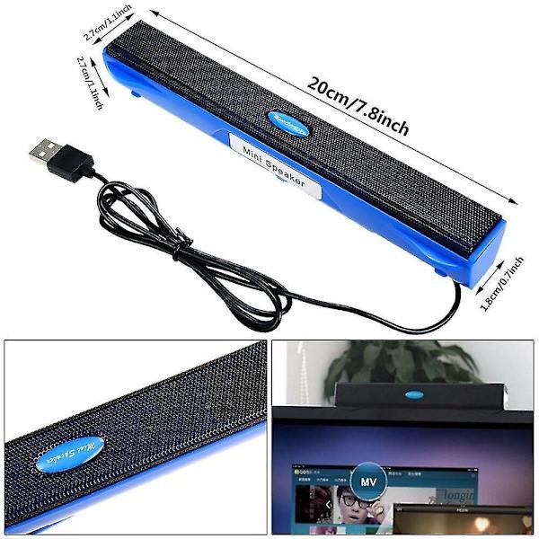 USB-högtalare med förstärkare, musikspelare, högtalare