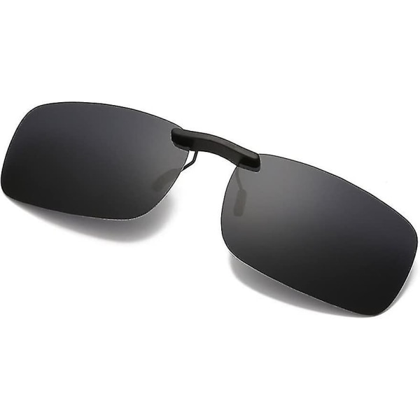 Polariserte solbriller for brillebrukere Overdimensjonerte solbriller med brilleveske for menn Gave