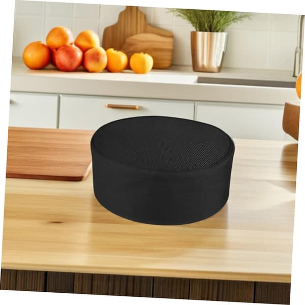 6st Kockmössa Matlagningsuniform Mössa Matserveringsmössor Mesh Topp Servitris