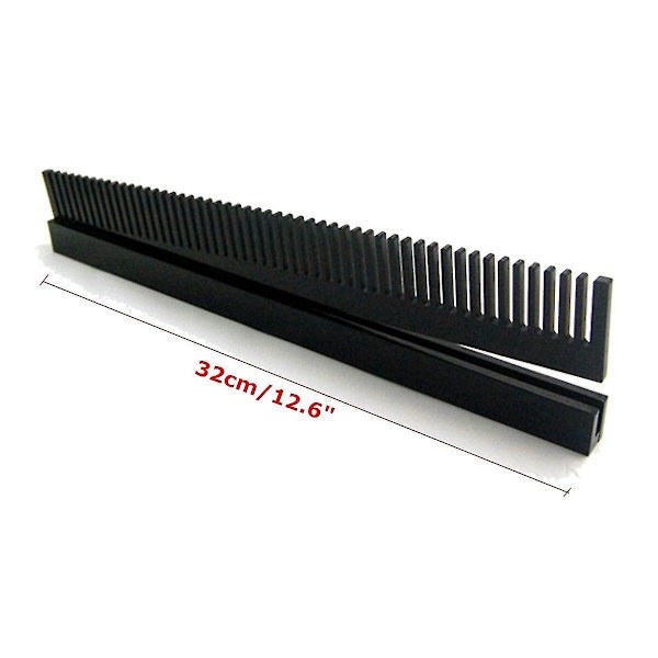 Akvarium Fiske Tank Kam Sort Akryl Weir Kam Bar Dryp