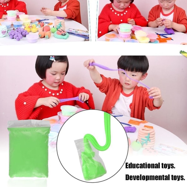 100g Superkevyt tee-se-itse-lasten lasten opetus-hiekkasavi 3d-lasten lelu