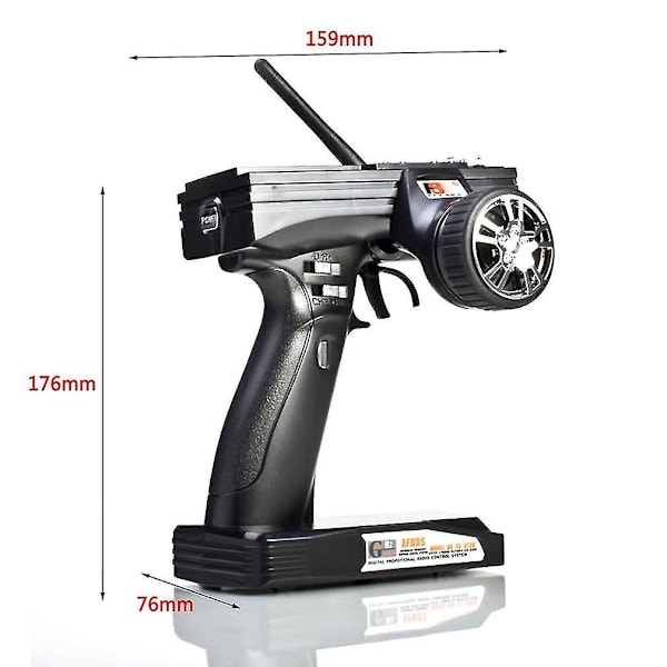 FS-GT3B 2.4G 3CH RC-veneen ohjausasema