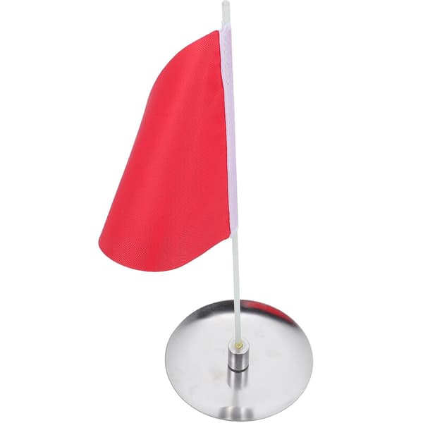 Golftreningsflagg med hullkoppsett i rustfritt stål, lite puttinggreenflagg