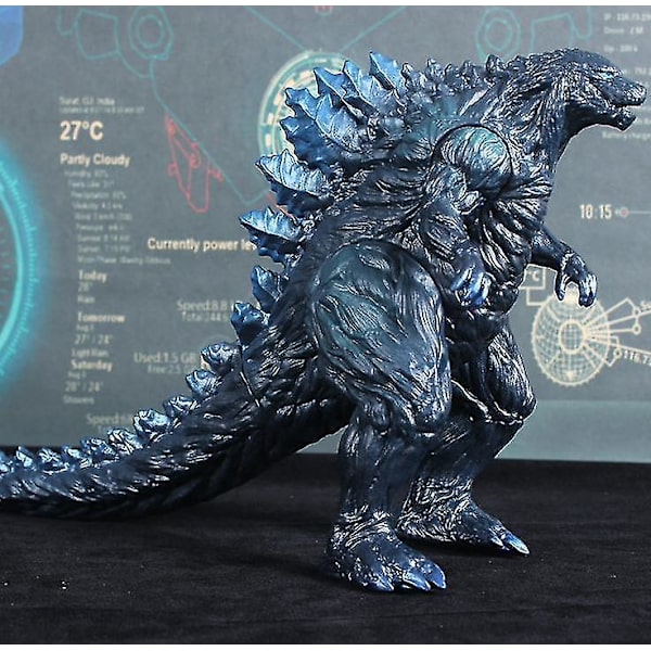 Bandai Gojira Godzilla Garage Kit Bevægelig 16cm PVC Actionfigur Samleobjekt | Actionfigurer