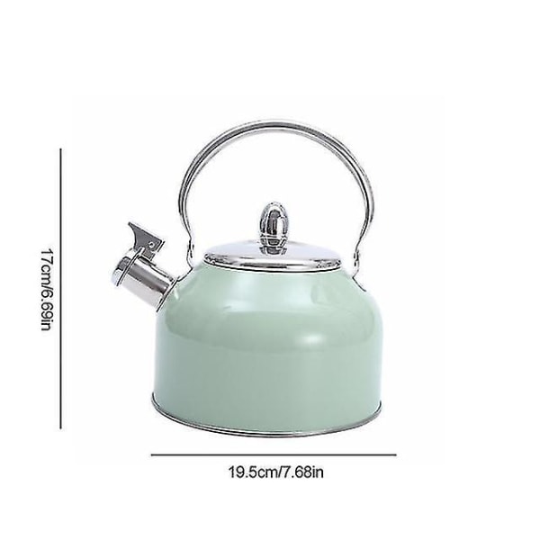 2,5l Whistling Kedel Rustfri Steel Te Kedel Whistle Cooker