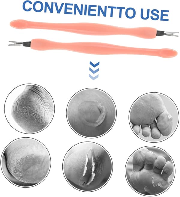 5 stk. neglebåndsfjerner og -trimmer for manikyrutstyr