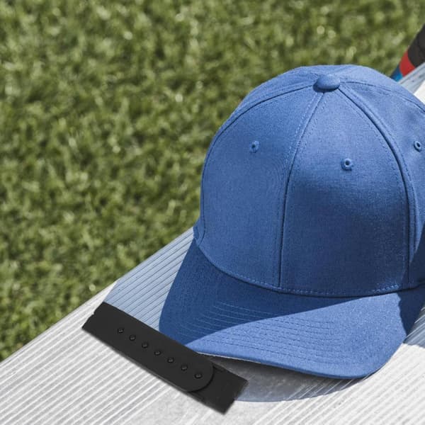 12 stk. justerbar plasthette-stropp Snapback-spennestropp for reparasjon av baseballcapser, reservedeler