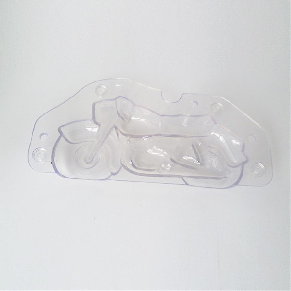 3D Motorcykel Chokladformar Polykarbonat Form Bageri