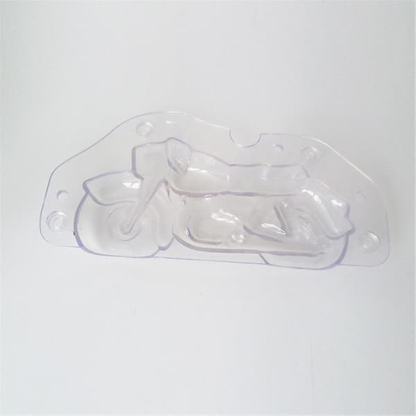 3D Motorcykel Chokoladeforme Polycarbonat Form Bageri