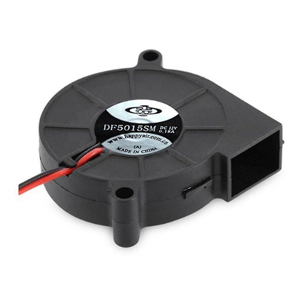 2 st Mini Kylfläkt 5015 DC 12V för 3D-skrivare