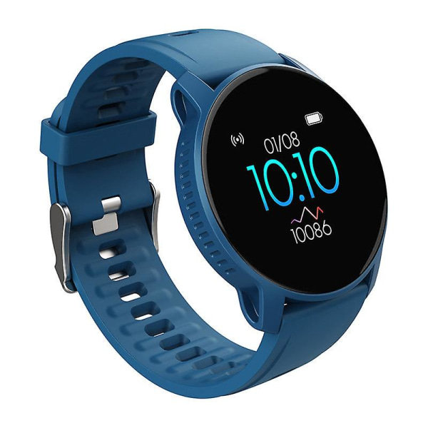 Smart Watch Sport Puls Blodtryck Blodsyreövervakning Smartband och watch Blue