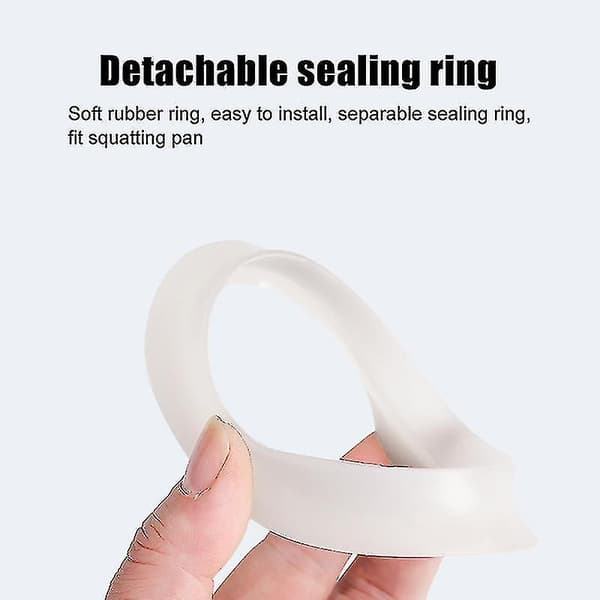 Luktfjerner Plugg for Squat Toalett Luktstopper Holdbar