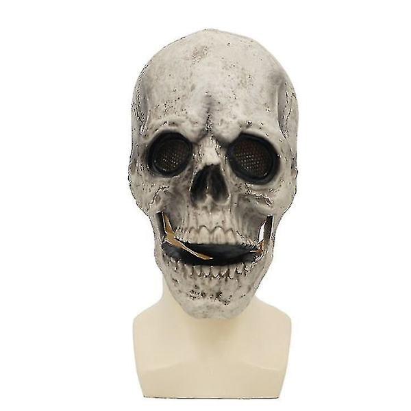Mask Horror Prop Kostume Grey