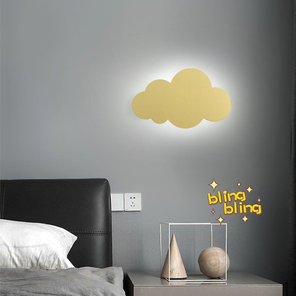 Nursery Wall Sconces White Cloud Night Light Cloud Form
